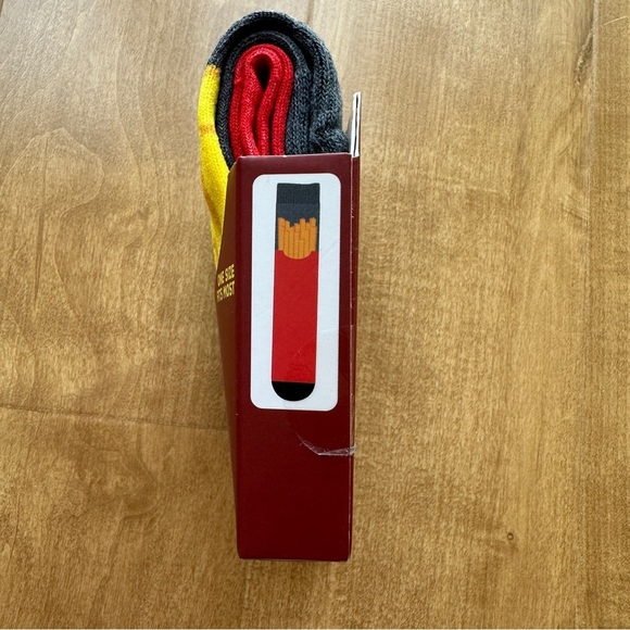 Funky Socks French Fry Socks, 1 Pair of Fun Socks, OS - Picture 3 of 9